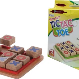 Tic Tac Toe Mini CrossGame for Kids Wooden Puzzle Game Toys for Kids-image-38