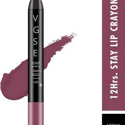 SUPERLAST MATTE LIP CRAYON,12 HRS STAY CRAYON LIPSTICK,SHADE NO.19, ARTIST NUDE-image-61