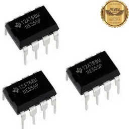 (pack of 3) Genuine NE555 TIMER IC (used for timer, pulse generation, and oscillation) Timer Counter and Clock NE555 Precision Timer Electronic Components Electronic Hobby Kit-image-10