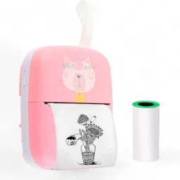 SABIRAT Bluetooth Thermal Printer For Kids & Adults, Reachargeable Label Printer, Inkfree, Android & iOS, Instant Printing-24