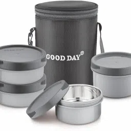 Easymeal_4pcs_grey 4 Containers Lunch Box-image-9