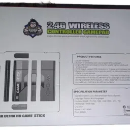 Confiavel Gamestick Lite with 21000+ Games 2 Wireless Controller 2.4g Plug & Play 64 GB with Yes image 5