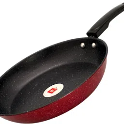 Superior Quality Nonstick Fry Pan Fry Pan 23 cm diameter with Lid 1 L capacity-picture-1