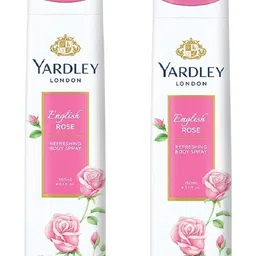 yardley London English Rose Body Spray 150ML pack.2 Body Spray - For Women-picture-26