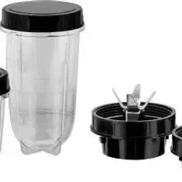 classic enterprises Bullet Jar for Mixer Grinder Set of 2 (530 ML,350 ML) Mixer Juicer Jar image 2
