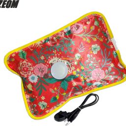 Rechargeable-Heating Pad Gel Pain Reliever/ Electric 1 L Hot Water Bag-image-86