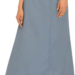 TrendingTrading Plus Size Cotton Petticoat for Saree-Drawstring Saree Underskirt for Women Pure Cotton Petticoat-image-3