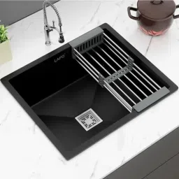 Quartz-Sink-Black Metalic-21x18 Top Mount-image-62