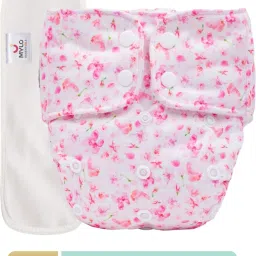 Baby Leak-Proof Baby Cloth Diaper | Reusable, Washable & Adjustable, 3M-3Y-image-25