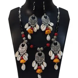 Jaya Vision Jewelry Silver-Plated Copper Jewellery Set-picture-40