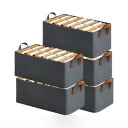 BELENZO Grey 4 Pieces Water Resistant Makeup Organiser-50
