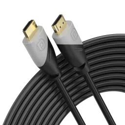 Portronics Konnect Sync- male to male HDMI cable with 5m Cord Length. Black-12