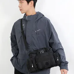 Mast & Harbour Men Solid Duffel Bag-picture-33