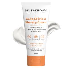 DR. SAKHIYA'S Acne & Pimple Morning Cream With Niacinamide - 50 g-image-51