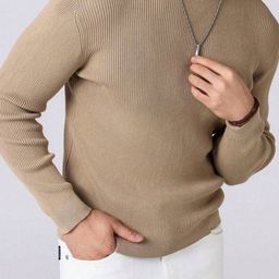 Moda Rapido Men High Neck Pockets Slim Fit T-shirt-picture-9