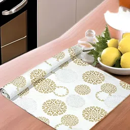 Aura White Set of 1 Water Resistant Shelf Liner Organisers-image-61