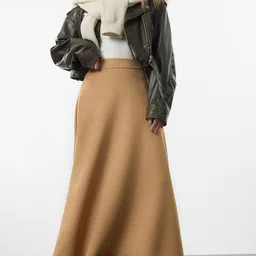 TrendyolWomen A-Line Midi Skirt-image-93
