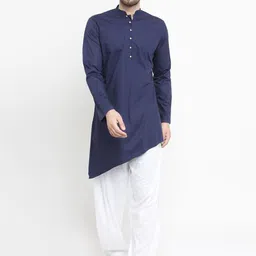 Moda Rapido Band Collar Straight Kurta-picture-32