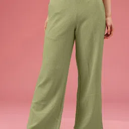 RAHI TRENDZ Women Relaxed High-Rise Trousers-picture-8