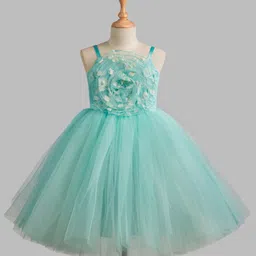 Toy Balloon kids Girls Embellished Net Fit & Flare Dress-image-33