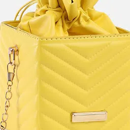 haute sauce by  campus sutra HAUTE SAUCE by Campus Sutra Women Solid Structured Sling Bag image 5