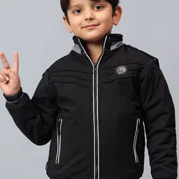 SKY HEIGHTS Boys Polyester Bomber Jacket-image-82