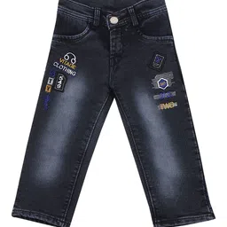 Arshia Fashions Boys Regular Fit Mid-Rise Light Fade Stretchable Jeans-29