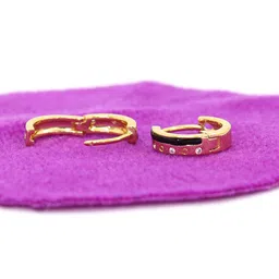 VAGHBHATT Circular Studs Earrings image 2