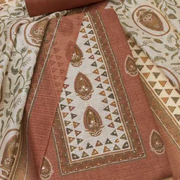 Soch Printed Unstitched Dress Material-image-91