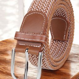 The Roadster Lifestyle Co. Men Braided Belt-image-95