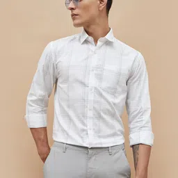 CODE by Lifestyle Men Checked Casual Shirt-image-92