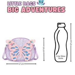 Tinker Squad PU Structured Sling Bag with Tasselled image 2