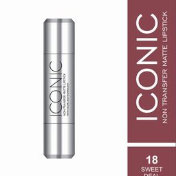 TEEN TEEN COSMETICS Iconic Non Transfer All Day Wear Matte Lipstick- 3.8 g- Sweet Deal 18-57
