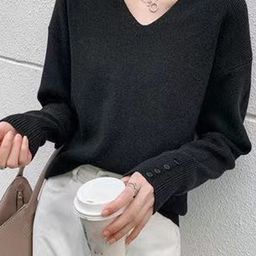 StyleCast Women Long Sleeves V-Neck Pullover Sweater-picture-27