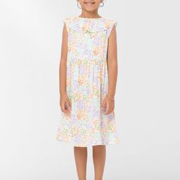Nuego Floral Print A-Line Dress-32