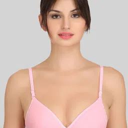 SELFCARE Solid Medium Coverage Lightly Padded Non-Wired Bra-21