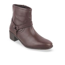 Catwalk Women Solid Mid-Top Bock Heel Chelsea Boots-image-109