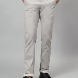 Cantabil Men Self Design Regular Fit Trousers-image-13
