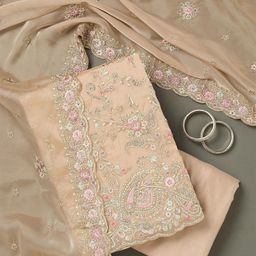 Koskii Unstitched Dress Material-image-10