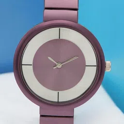 SZN Women Dial & Stainless Steel Straps Analogue Watch Mate PurpleDLSZNS-picture-36