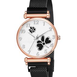 Gopal Shopcart Unisex Textured Dial & Straps Analogue Watch Csamon_34_Black 315 Black Dial-image-82