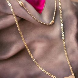 DressBerry Gold-Plated Layered Necklace-image-45