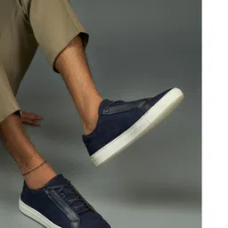 HEEL YOUR SOLE Men Leather Sneakers-image-83
