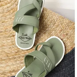 Cozy Wear Men Black Flip Flops-picture-15