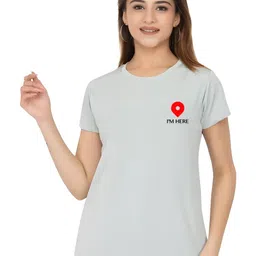 TRENDSATTIRE Typography Printed Round Neck T-shirt-image-5