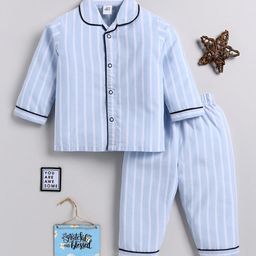 Clt.s Kids Striped Pure Cotton Night suit-picture-41