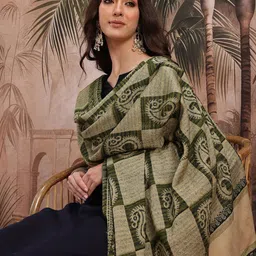 Sangria Women Woven Design Shawl-picture-2