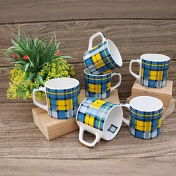 laghima jadon Multi Pack Of 6 Ceramic Mugs-53