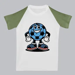 BAESD Kids Printed Applique T-shirt-image-69