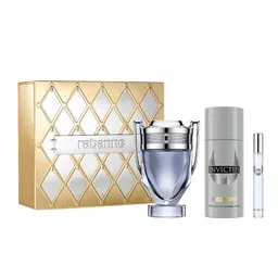 Paco Rabanne Set of 3 Men Invictus EDT 100ml with Deo 150ml & Megaspritzer 10ml-83